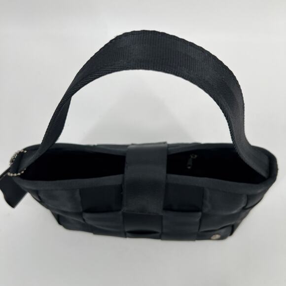 Harveys X Mercedes Benz Woven Seatbelt Bag Small Black East West Shoulder USA - Picture 6 of 11